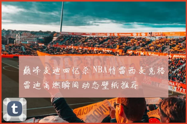 巅峰麦迪回忆杀 NBA特雷西麦克格雷迪高燃瞬间动态壁纸推荐