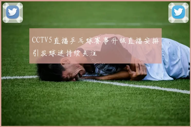 CCTV5直播乒乓球赛事升级直播安排引发球迷持续关注