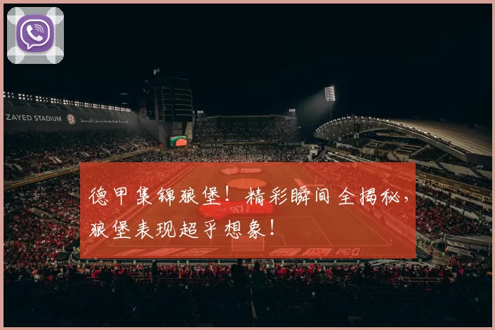 德甲集锦狼堡！精彩瞬间全揭秘，狼堡表现超乎想象！